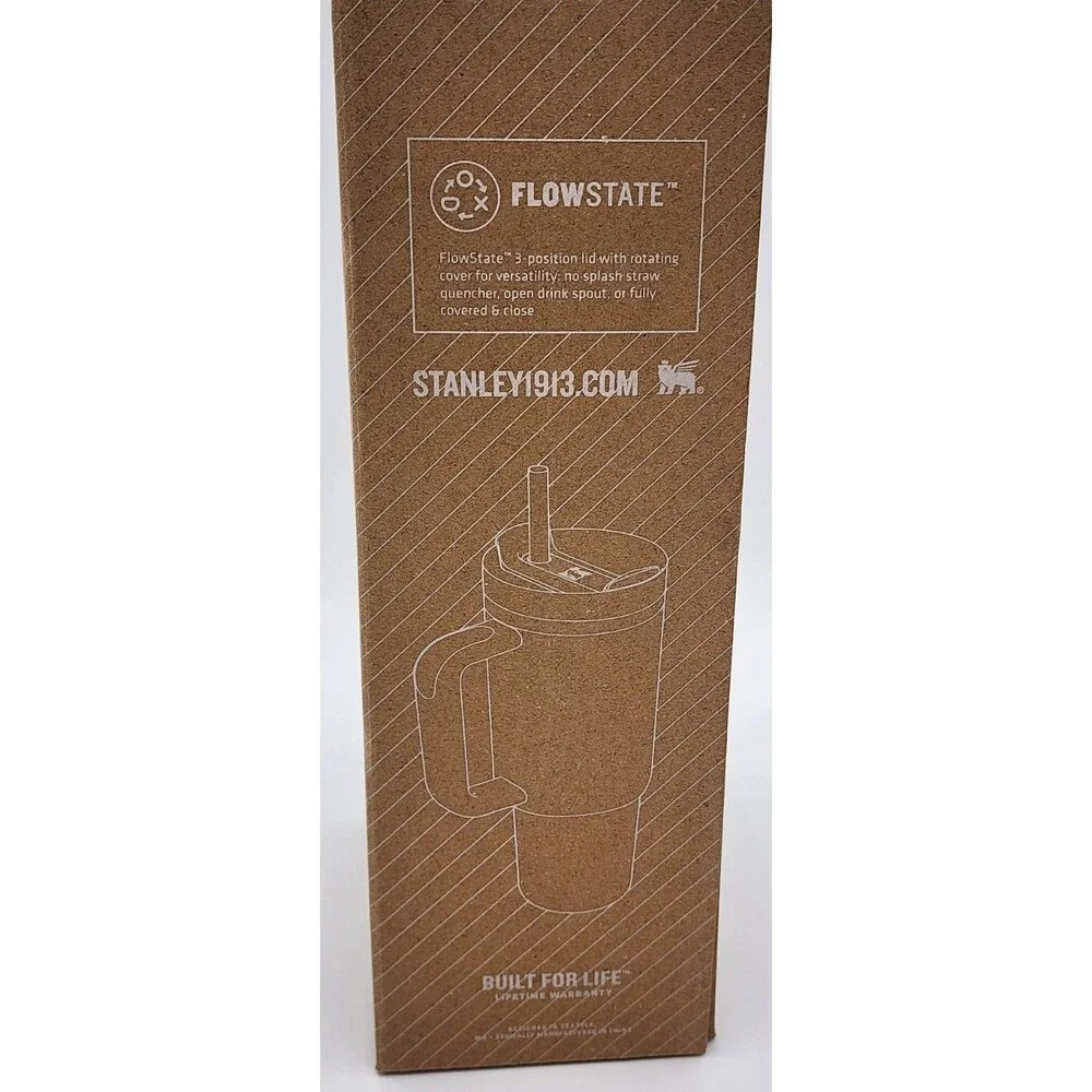 STANLEY 40oz Quencher H2.0 FlowState Tumbler Hot or Cold - Peony Pink